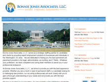Tablet Screenshot of bonniejones.com